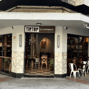 Fachada do bar Tip Top, tradicional ponto de gastronomia em Belo Horizonte