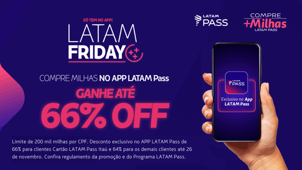 LATAM Friday 66% OFF