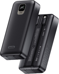 Power Bank 20000mAh com Cabos Integrados