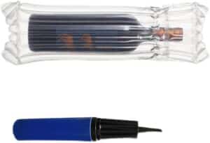 Kit de 12 sacos Wine Bag infláveis para proteção de garrafas de vinho com bomba manual